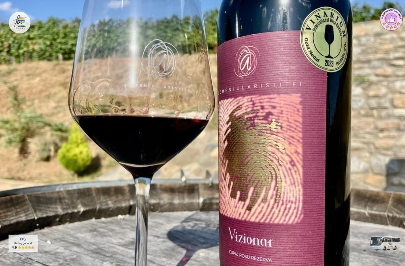 Excursie de 1 zi in podgoria Dealu Mare – vin, istorie si relaxare
